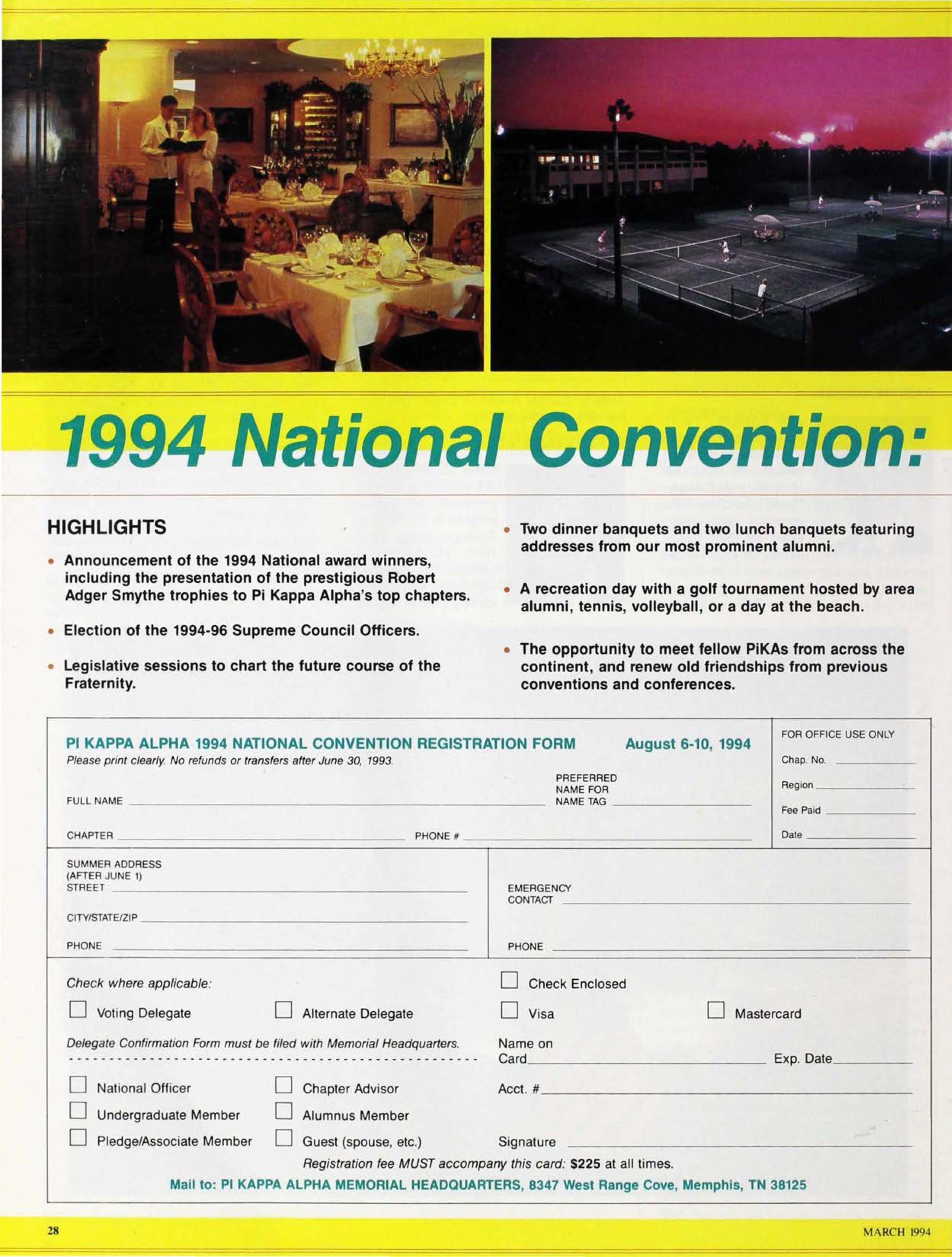 1994 National Convention: A PiKA Paradise